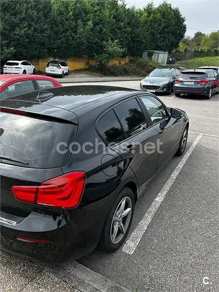 Usado BMW 116 116 CV (85 kW) 2016 Negro Utilitario