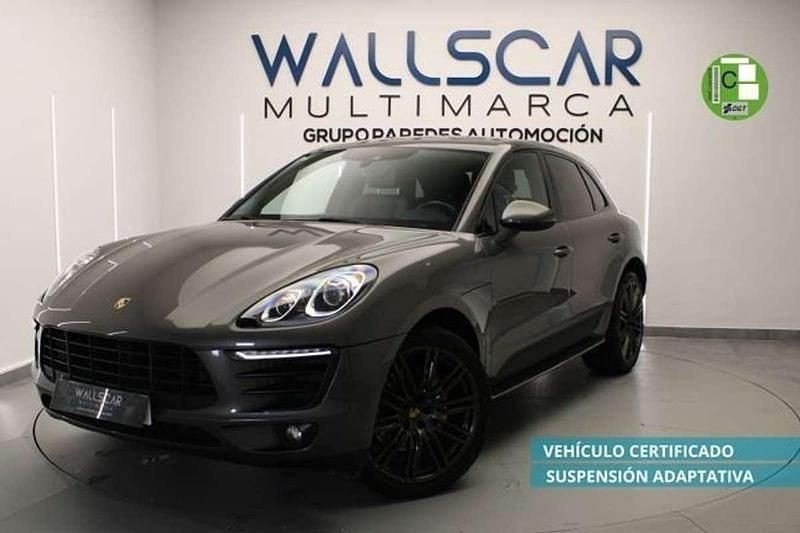 Usado Porsche Macan S 258 CV (189 kW) 2015 Gris SUV