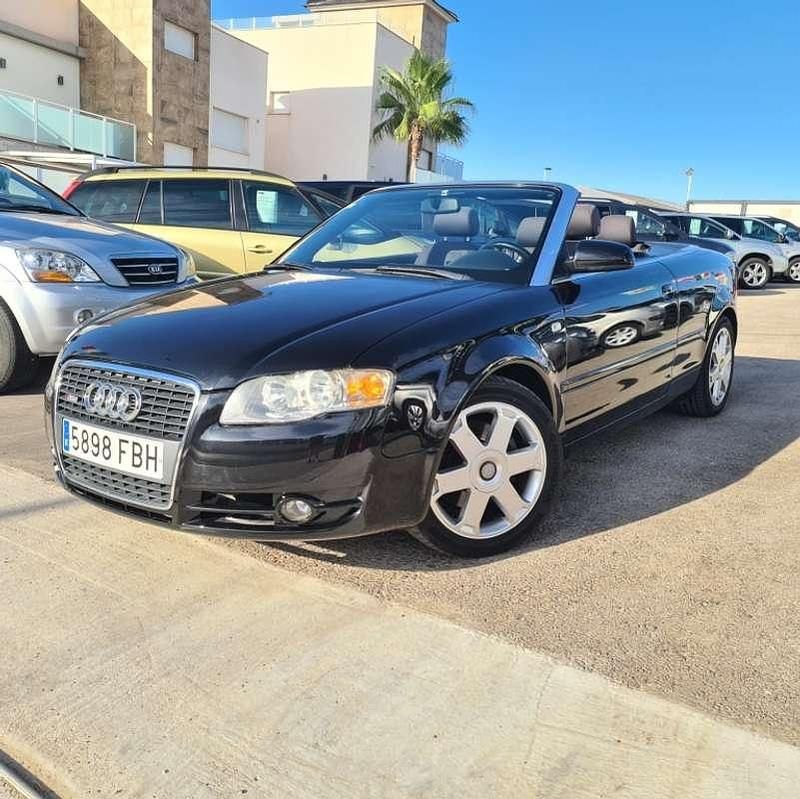 Usado Audi Cabriolet 163 CV (119 kW) 2006 Negro Descapotable