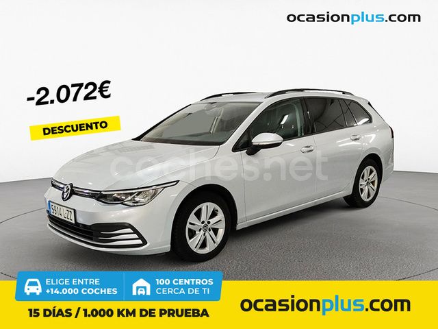 Gris / plata Usado 2021 VW Golf VIII Life Familiar | 17.190 € (Super precio) - Imagen 1/4