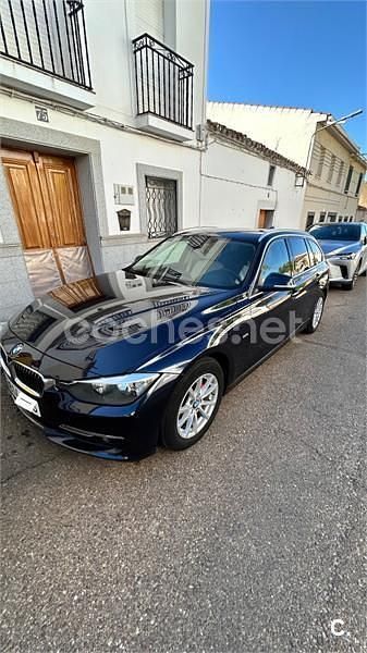 Usado BMW 320 Efficient Dynamics 163 CV (119 kW) 2015 Azul Familiar
