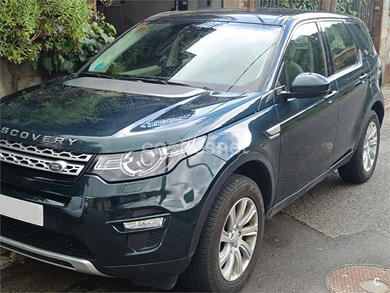 Usado Land Rover Discovery Sport HSE 150 CV (110 kW) 2016 Verde SUV