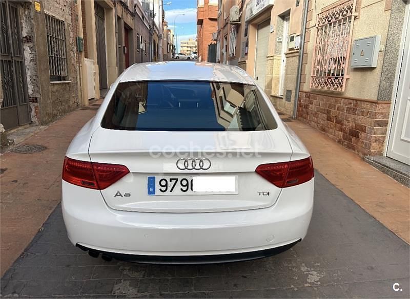 Usado Audi A5 Sportback S-Line 177 CV (130 kW) 2013 Blanco Utilitario