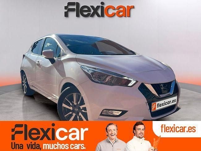 Usado Nissan Micra N-Connecta 90 CV (66 kW) 2018 Blanco Utilitario