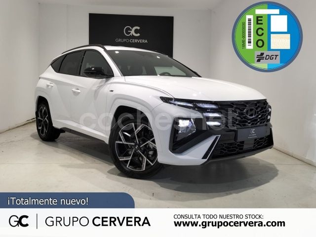 Blanco Nuevo 2025 Hyundai Tucson N Line SUV | 41.990 € (Un poco caro) - Imagen 1/4