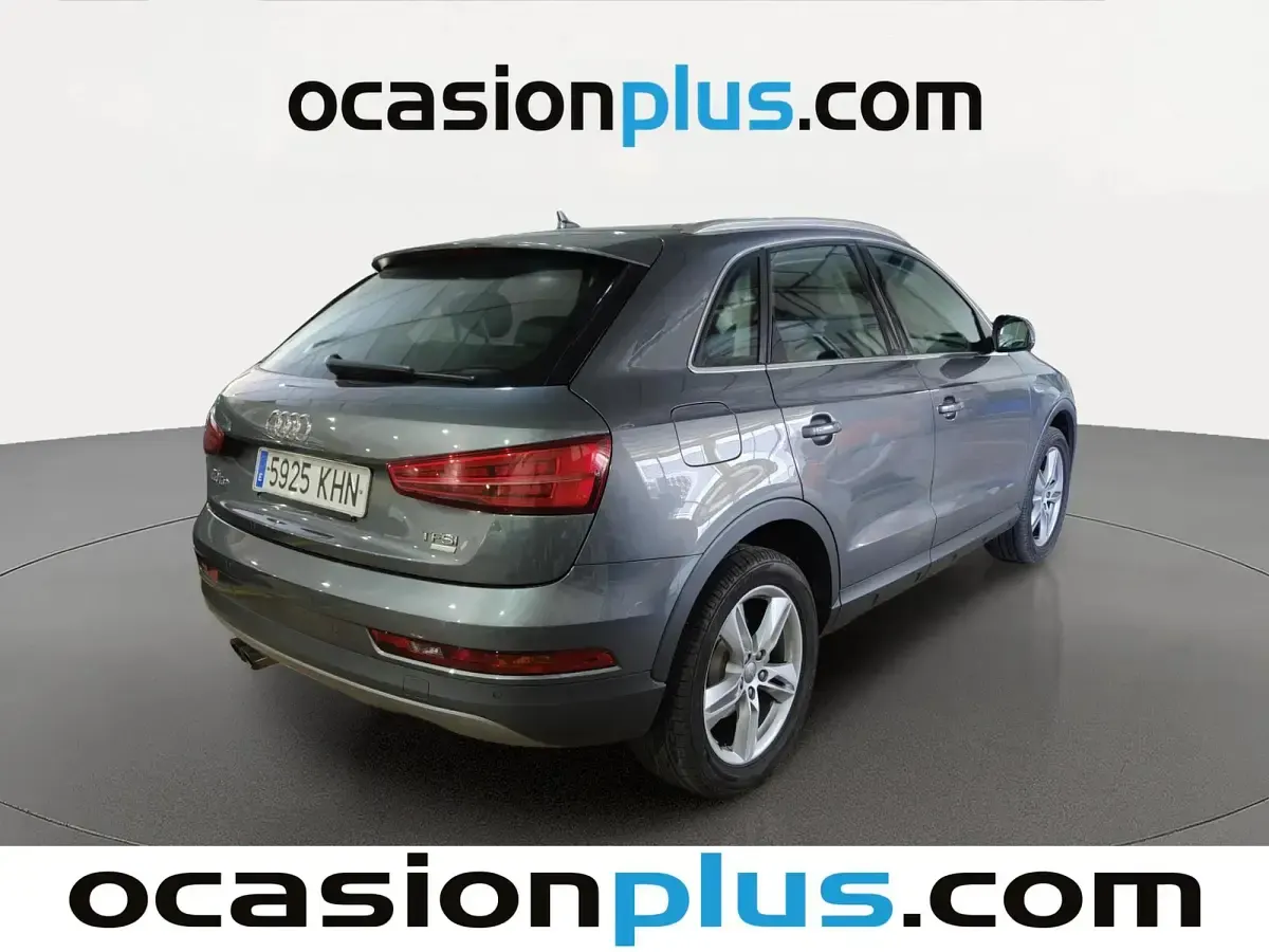 Usado Audi Q3 Design 150 CV (110 kW) 2018 Gris SUV