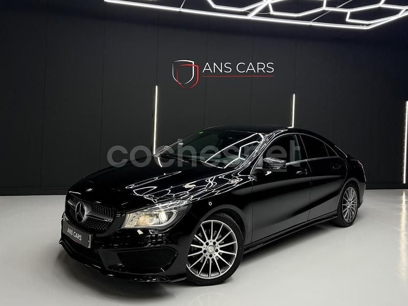 Negro Usado 2014 Mercedes CLA200 AMG line Berlina | 19.900 € (Precio justo) - Imagen 1/4