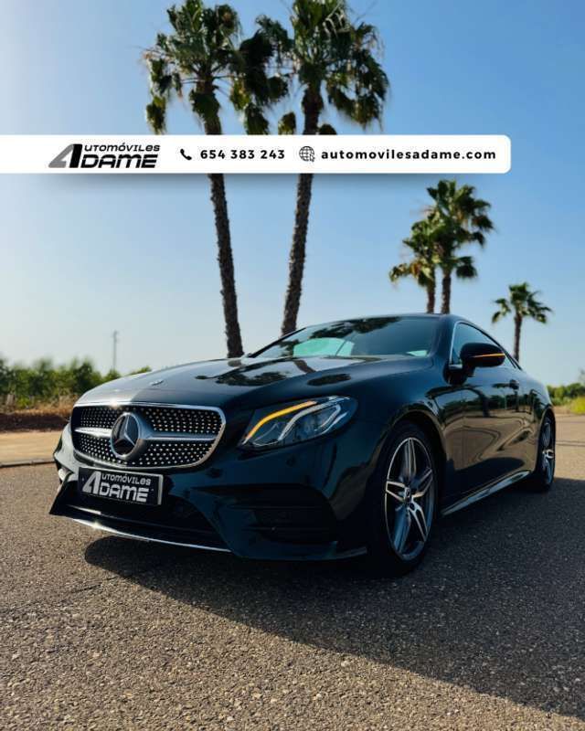Verde Usado 2018 Mercedes E220 Coupe | 33.900 € (Precio justo) - Imagen 1/4