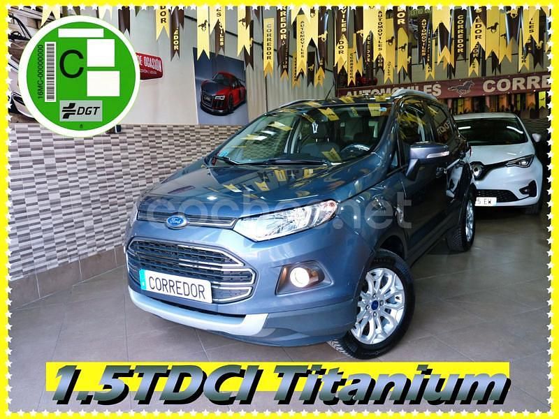 Gris / plata Usado 2016 Ford Ecosport Titanium SUV | 8900 € (Buen precio) - Imagen 1/3