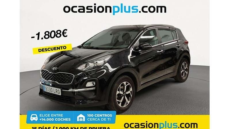 Negro Usado 2021 Kia Sportage SUV | 18.082 € (Un poco caro) - Imagen 1/4