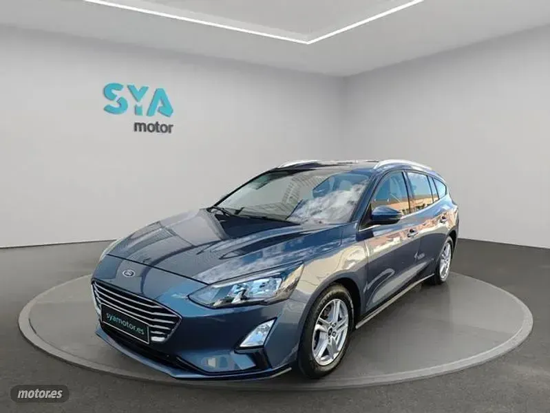 Usado Ford Focus Titanium 125 CV (91 kW) 2021 Azul Familiar