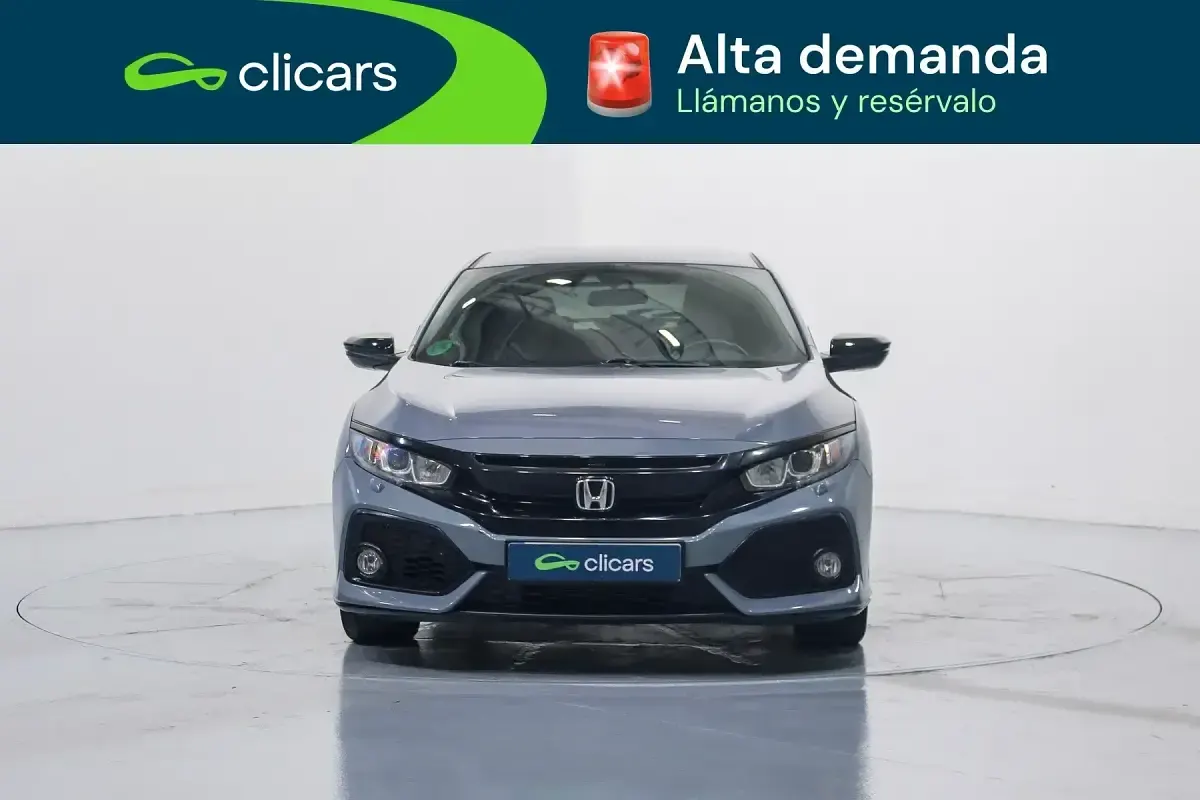 Usado Honda Civic Elegance 129 CV (94 kW) 2018 Gris Berlina