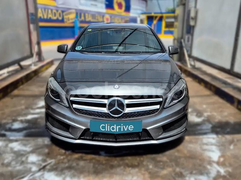 Usado Mercedes A200 AMG line 136 CV (100 kW) 2013 Gris / plata Berlina