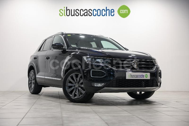 Negro Usado 2020 VW T-Roc Sport SUV | 22.990 € (Un poco caro) - Imagen 1/4