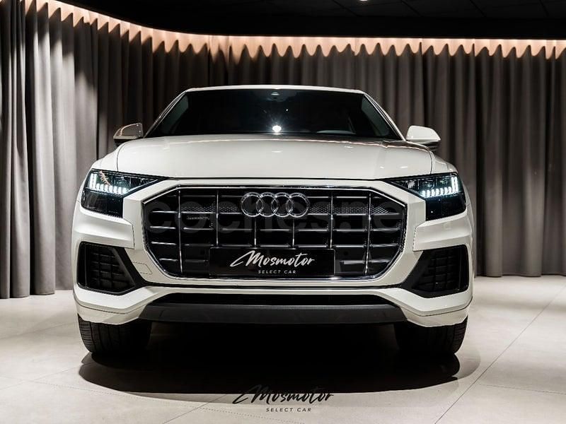 Usado Audi Q8 S-line plus 286 CV (210 kW) 2021 Blanco SUV