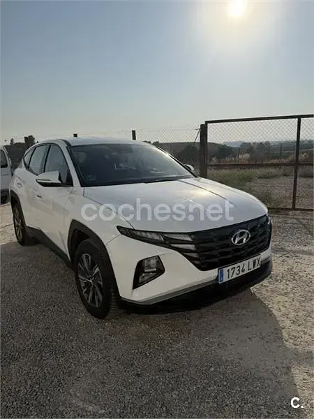 Usado Hyundai Tucson 115 CV (84 kW) 2022 Blanco SUV