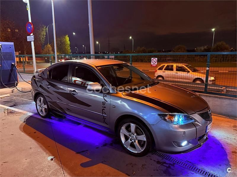 Usado Mazda 3 Sportive 150 CV (110 kW) 2005 Gris / plata Berlina