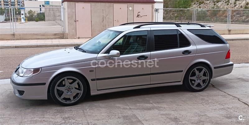Gris / plata Usado 2004 Saab 9-5 Aero Familiar | 17.000 € - Imagen 1/4