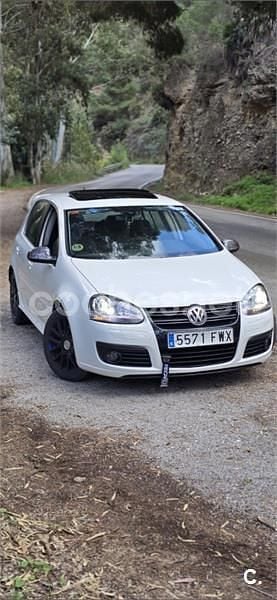 Usado VW Golf V GT 170 CV (125 kW) 2007 Blanco Berlina
