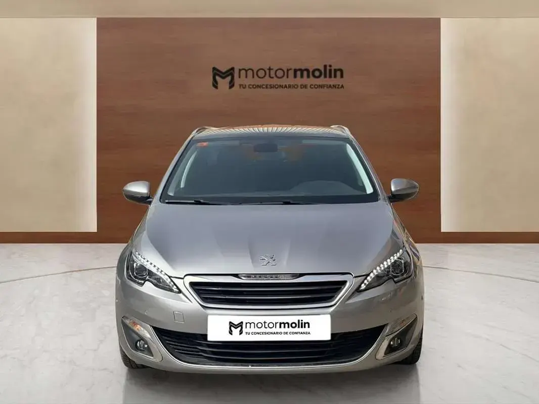 Usado Peugeot 308 SW Allure 120 CV (88 kW) 2016 Gris Familiar