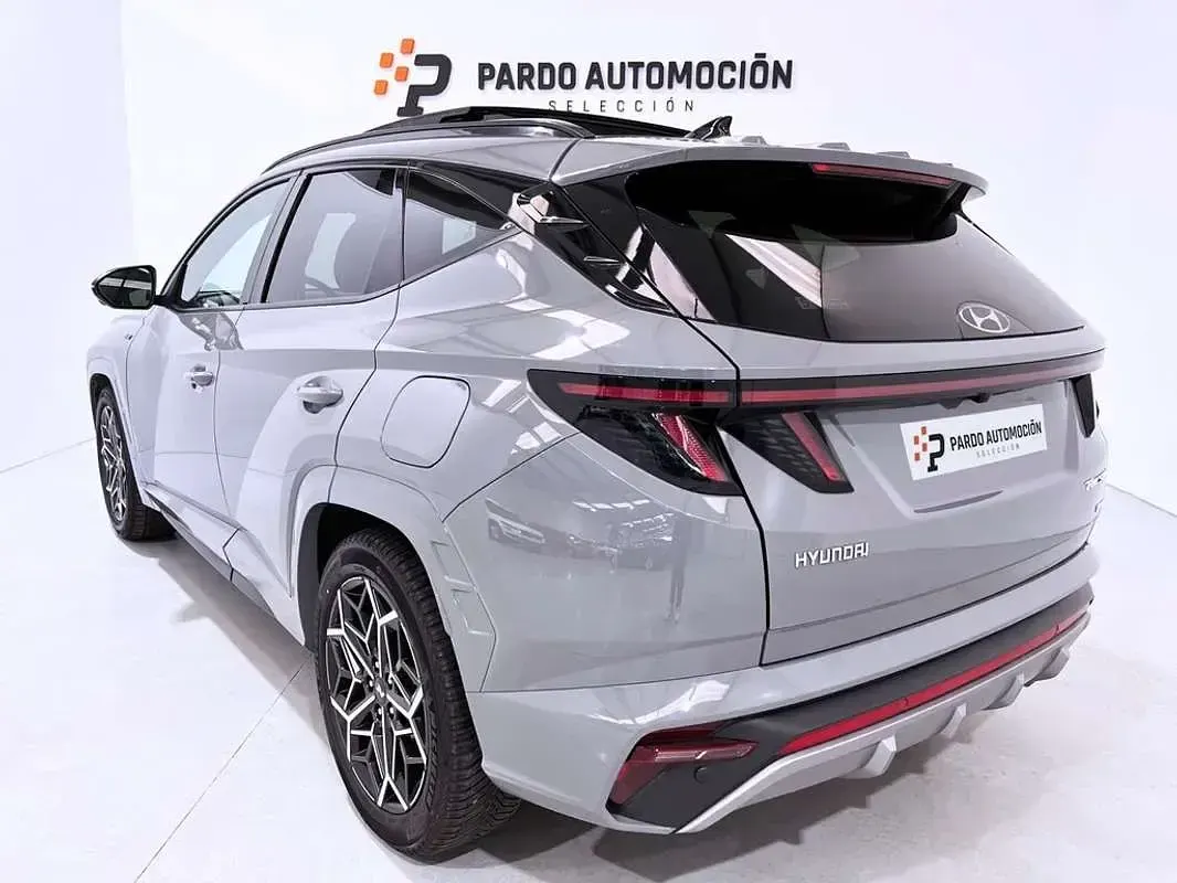 Begagnad Hyundai Tucson N Line 136 HK (100 kW) 2022 Grå SUV