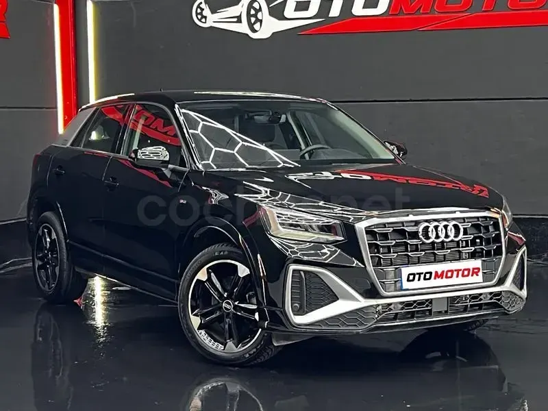 Usado Audi Q2 S-Line 150 CV (110 kW) 2022 Negro SUV