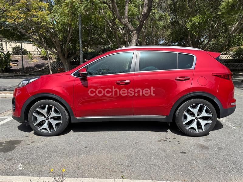 Brugt Kia Sportage GT-Line 136 HK (100 kW) 2018 Rød SUV