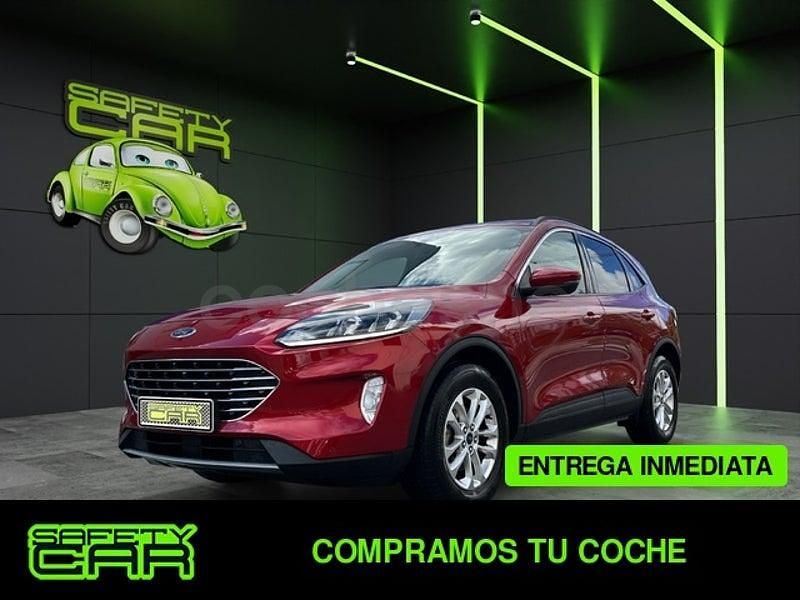 Rojo Usado 2022 Ford Kuga Titanium SUV | 19.999 € (Precio justo) - Imagen 1/4