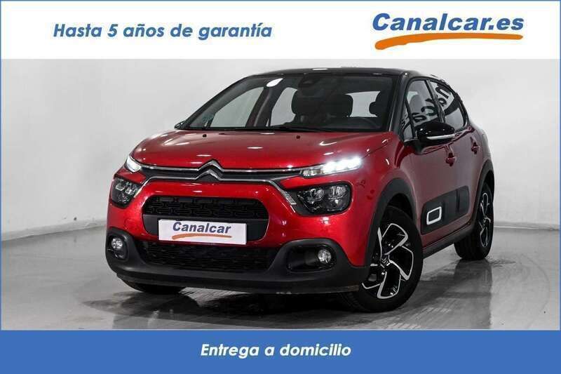 Rojo Usado 2020 Citroën C3 Feel Utilitario | 14.090 € (Un poco caro) - Imagen 1/4