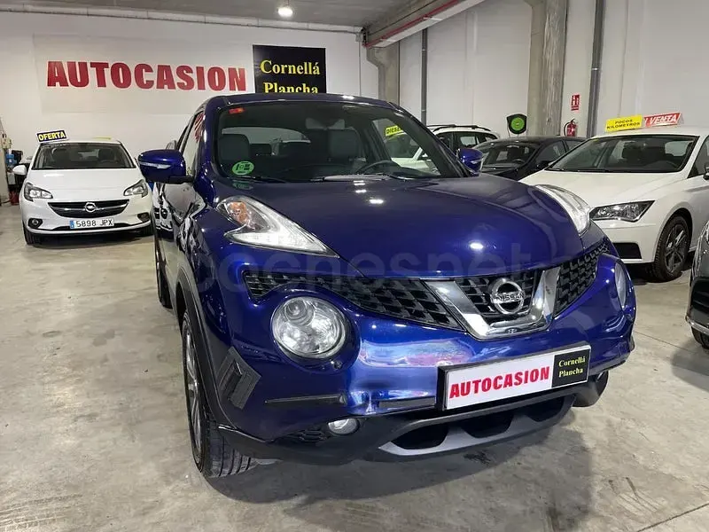 Usado Nissan Juke 110 CV (80 kW) 2017 Azul SUV