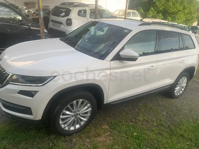 Usado Skoda Kodiaq 150 CV (110 kW) 2021 Blanco SUV