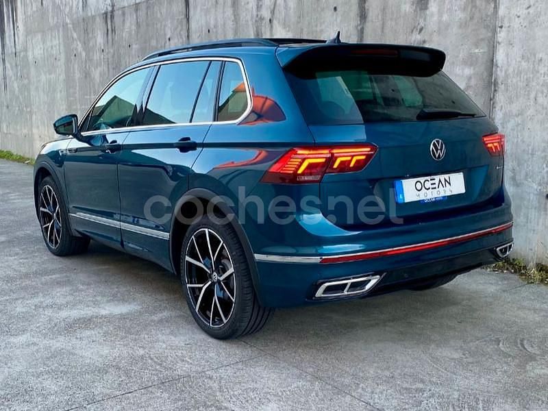 Usado VW Tiguan R-line 150 CV (110 kW) 2021 Azul SUV