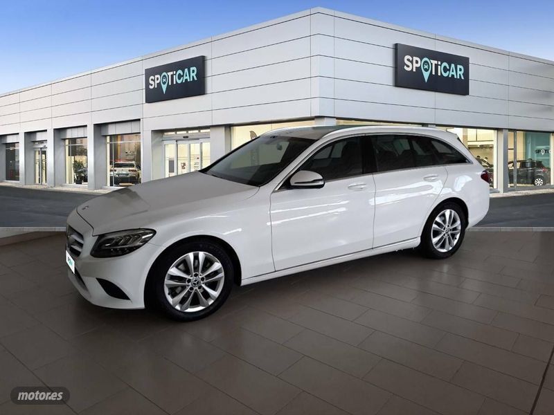Blanco Usado 2019 Mercedes C220 Familiar | 27.990 € (Precio justo) - Imagen 1/4