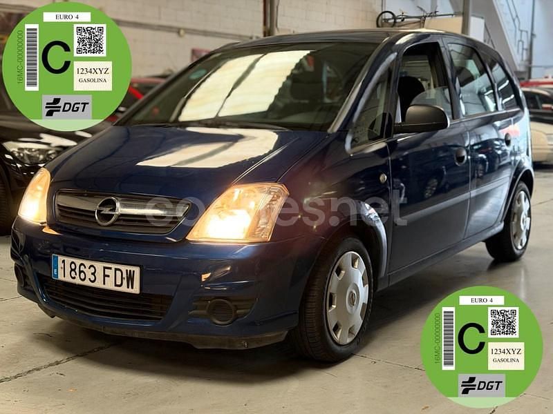 Azul Usado 2007 Opel Meriva Essentia Monovolumen | 3990 € (Caro) - Imagen 1/4