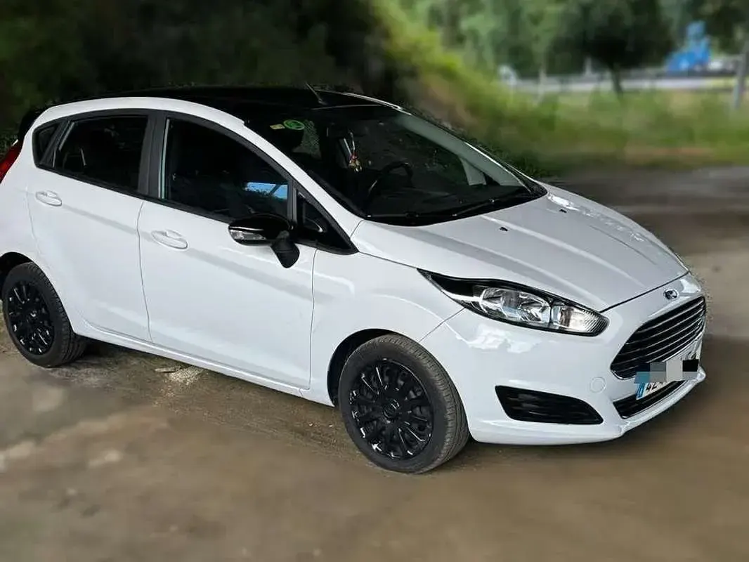 Usado Ford Fiesta Trend 75 CV (55 kW) 2015 Blanco Utilitario