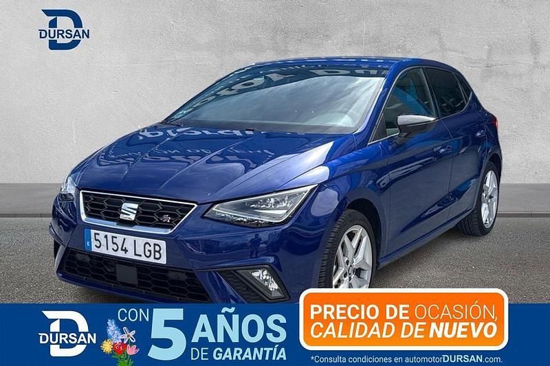 Usado Seat Ibiza FR 90 CV (66 kW) 2020 Azul Utilitario