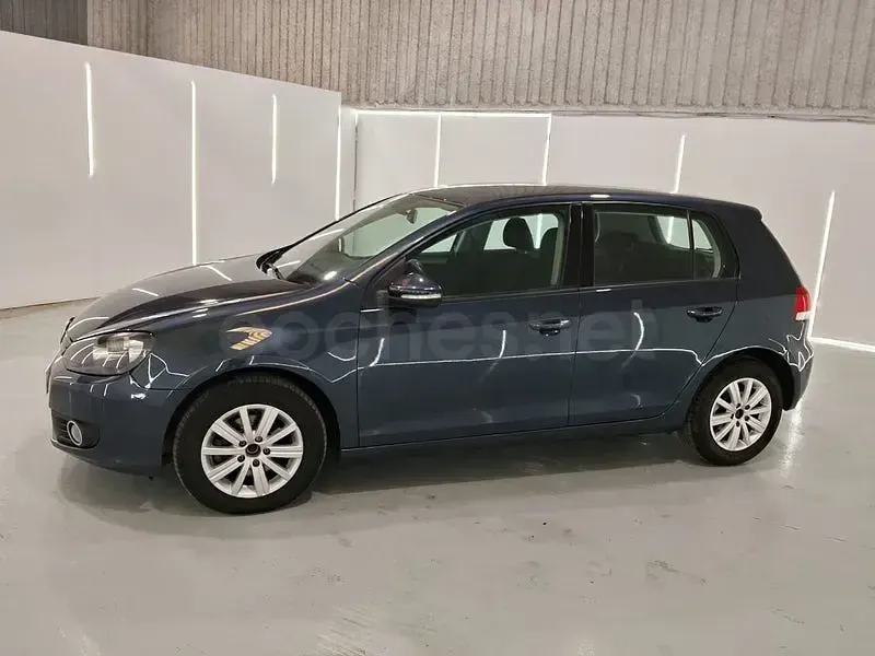 Usado VW Golf VI Advance 105 CV (77 kW) 2009 Gris / plata Utilitario