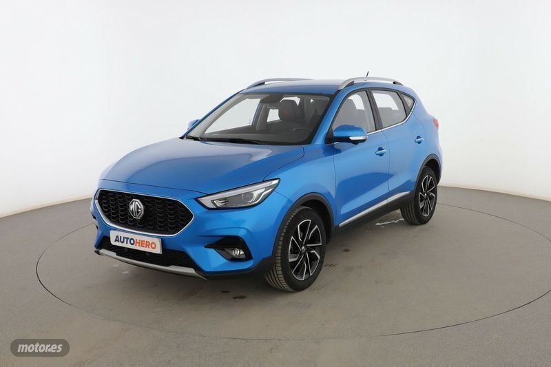 Azul Usado 2022 MG ZS Luxury Berlina | 15.299 € (Precio justo) - Imagen 1/3