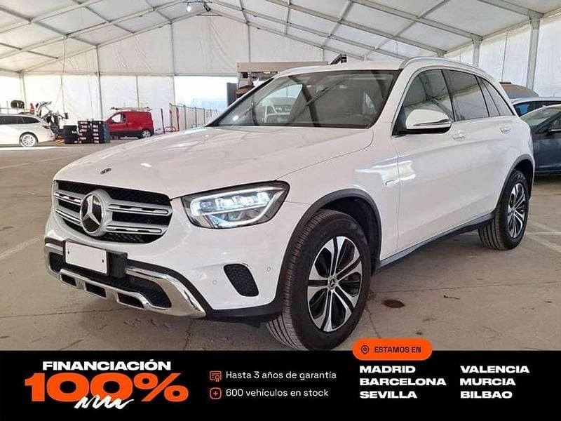 Blanco Usado 2021 Mercedes GLC300e SUV | 31.850 € (Precio justo) - Imagen 1/4