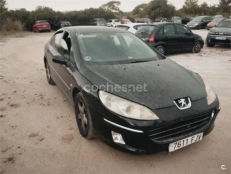 Usado Peugeot 407 110 CV (80 kW) 2006 Negro Berlina