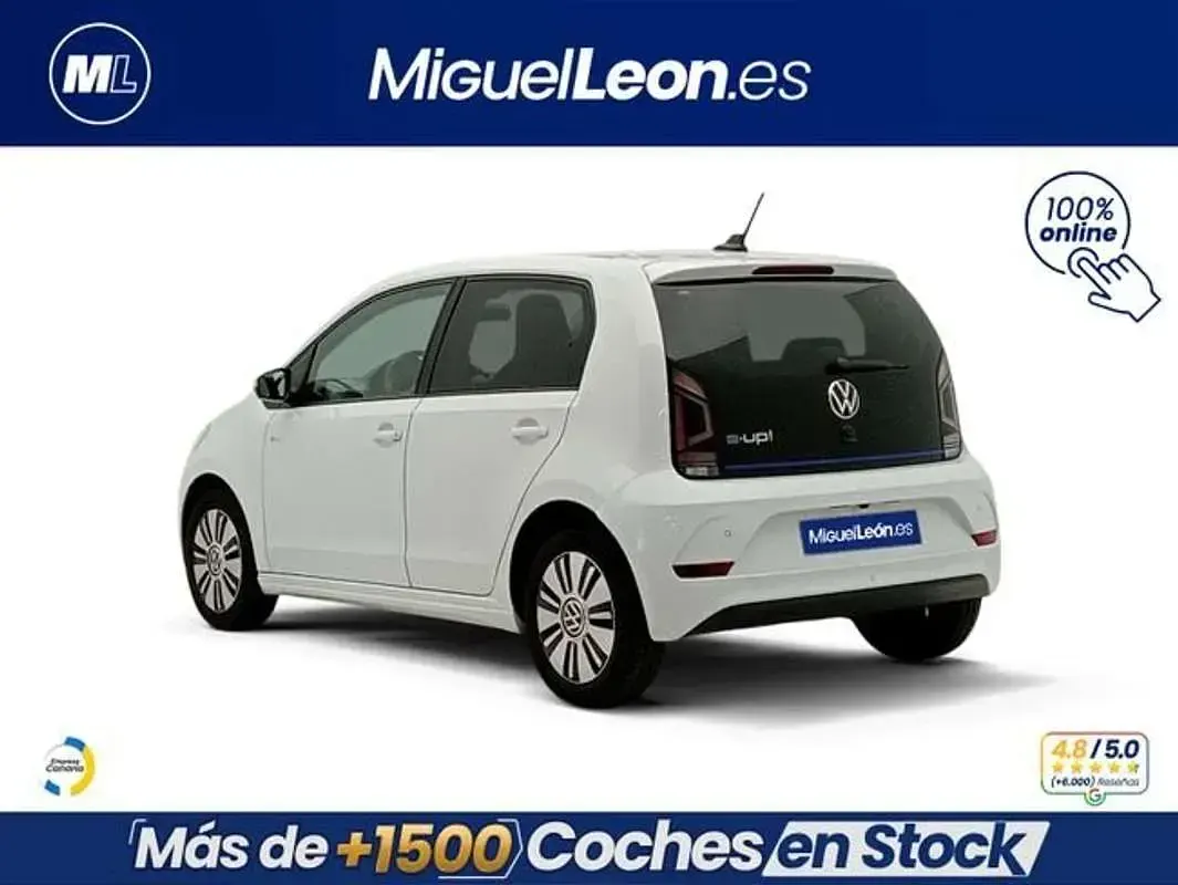 Usado VW e-up! 60 kW (82 CV) 2021 Blanco Utilitario