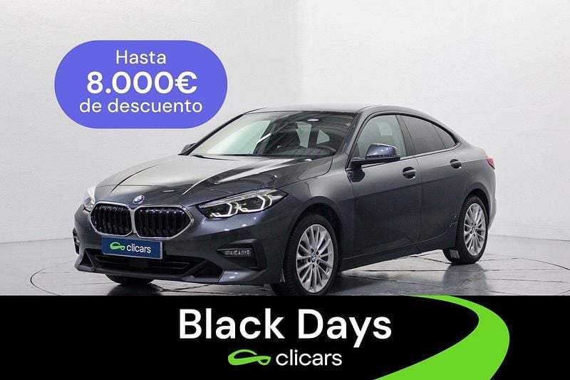 Gris Usado 2021 BMW 218 Coupe | 23.490 € (Precio justo) - Imagen 1/4