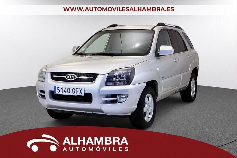 Plateado Usado 2008 Kia Sportage Active SUV | 9650 € (Un poco caro) - Imagen 1/4