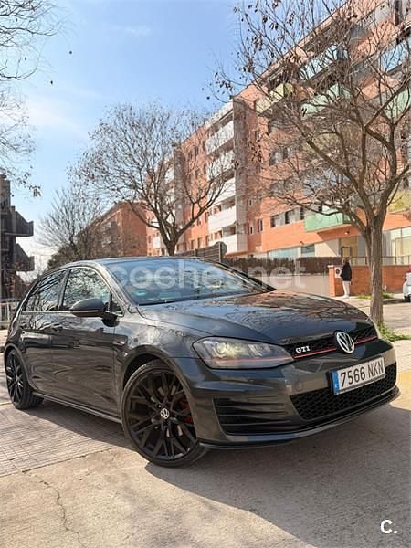 Usado VW Golf VII GTI 230 CV (169 kW) 2014 Negro Berlina
