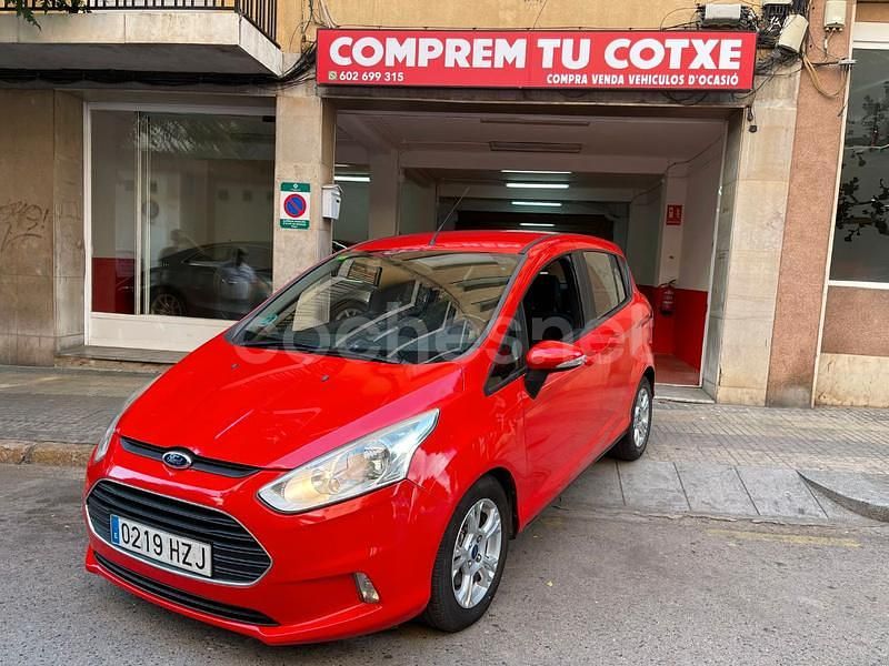 Rojo Usado 2014 Ford B-MAX Titanium Monovolumen | 5900 € (Precio justo) - Imagen 1/4