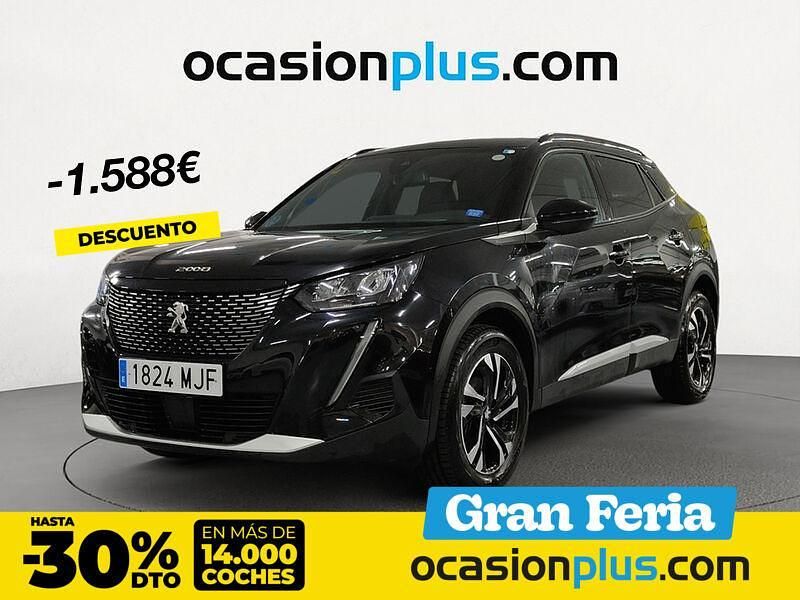 Negro Usado 2023 Peugeot 2008 Allure SUV | 17.190 € (Precio justo) - Imagen 1/4