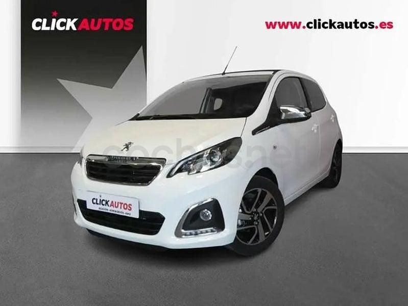 Usado Peugeot 108 Allure 72 CV (52 kW) 2021 Blanco Berlina