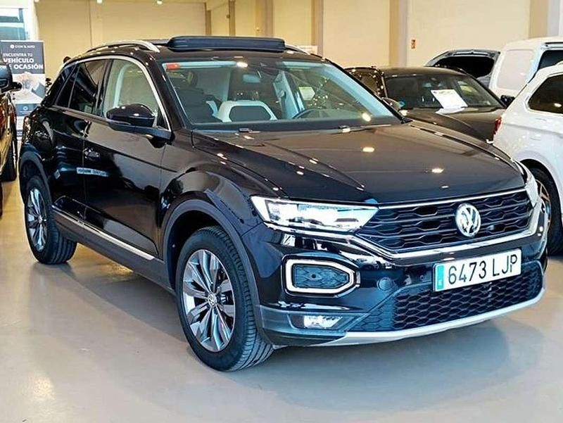 Usado VW T-Roc Sport 150 CV (110 kW) 2020 Negro SUV