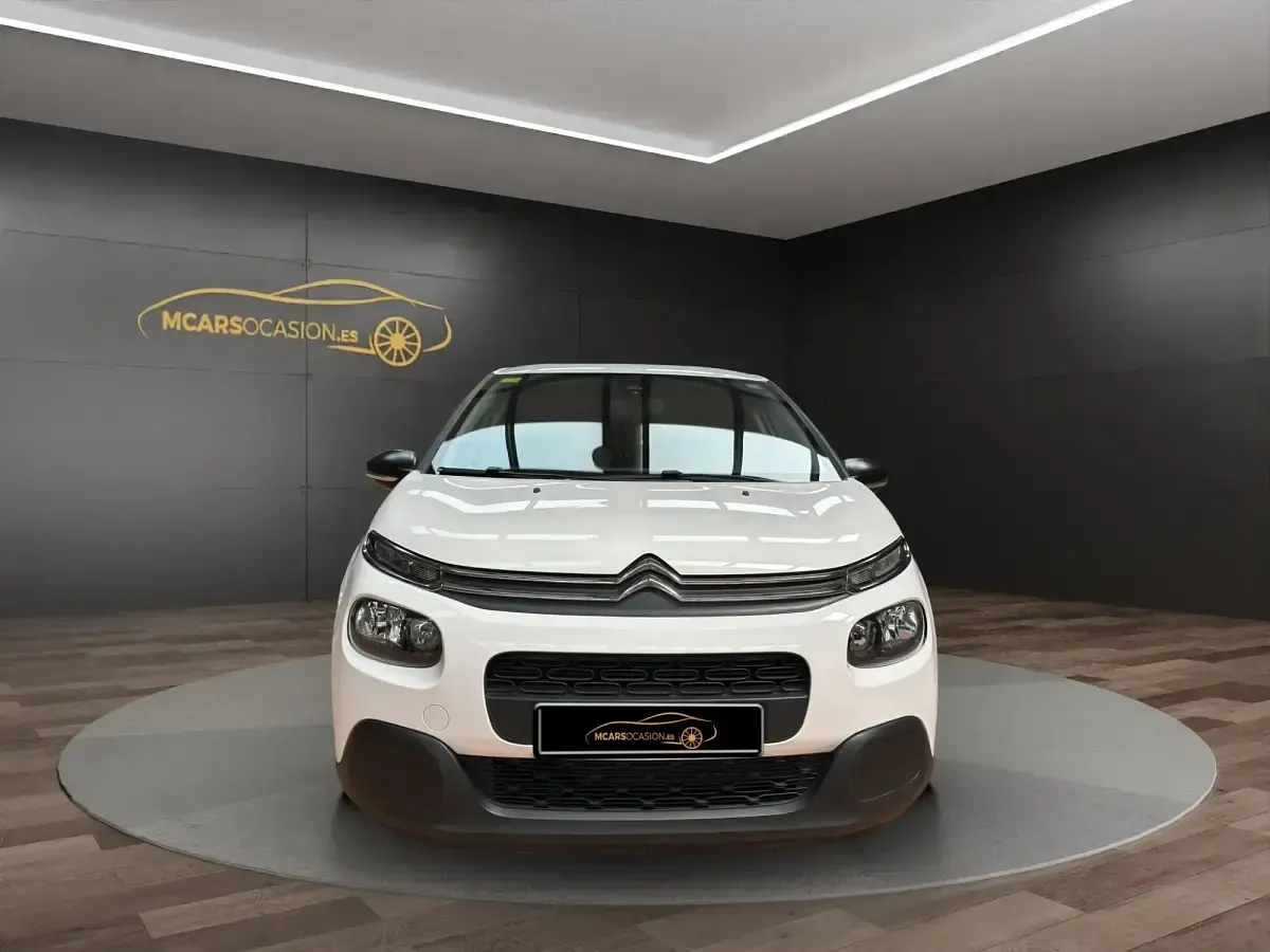 Usado Citroën C3 Live 75 CV (55 kW) 2018 Blanco Utilitario