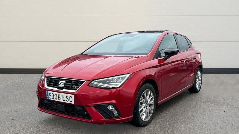Usado Seat Ibiza FR 110 CV (80 kW) 2021 Rojo Berlina